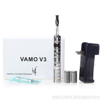 2014 upgraded stainless steel wholesale Vamo V3 ecig starter kit